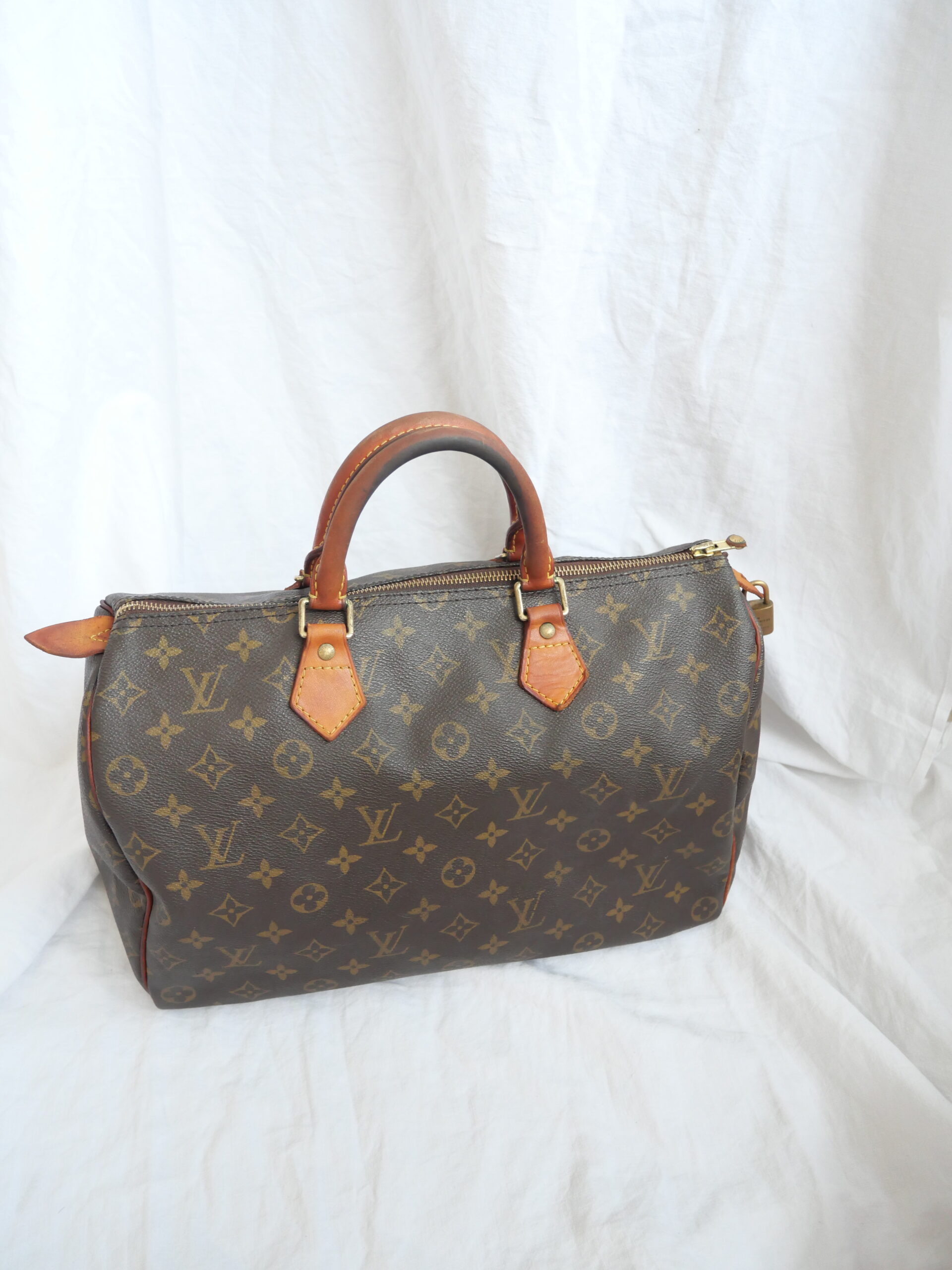 Louis Vuitton, Vintage Speedy 30 Monogramm Canvas Tasche - Luxustaschen.eu
