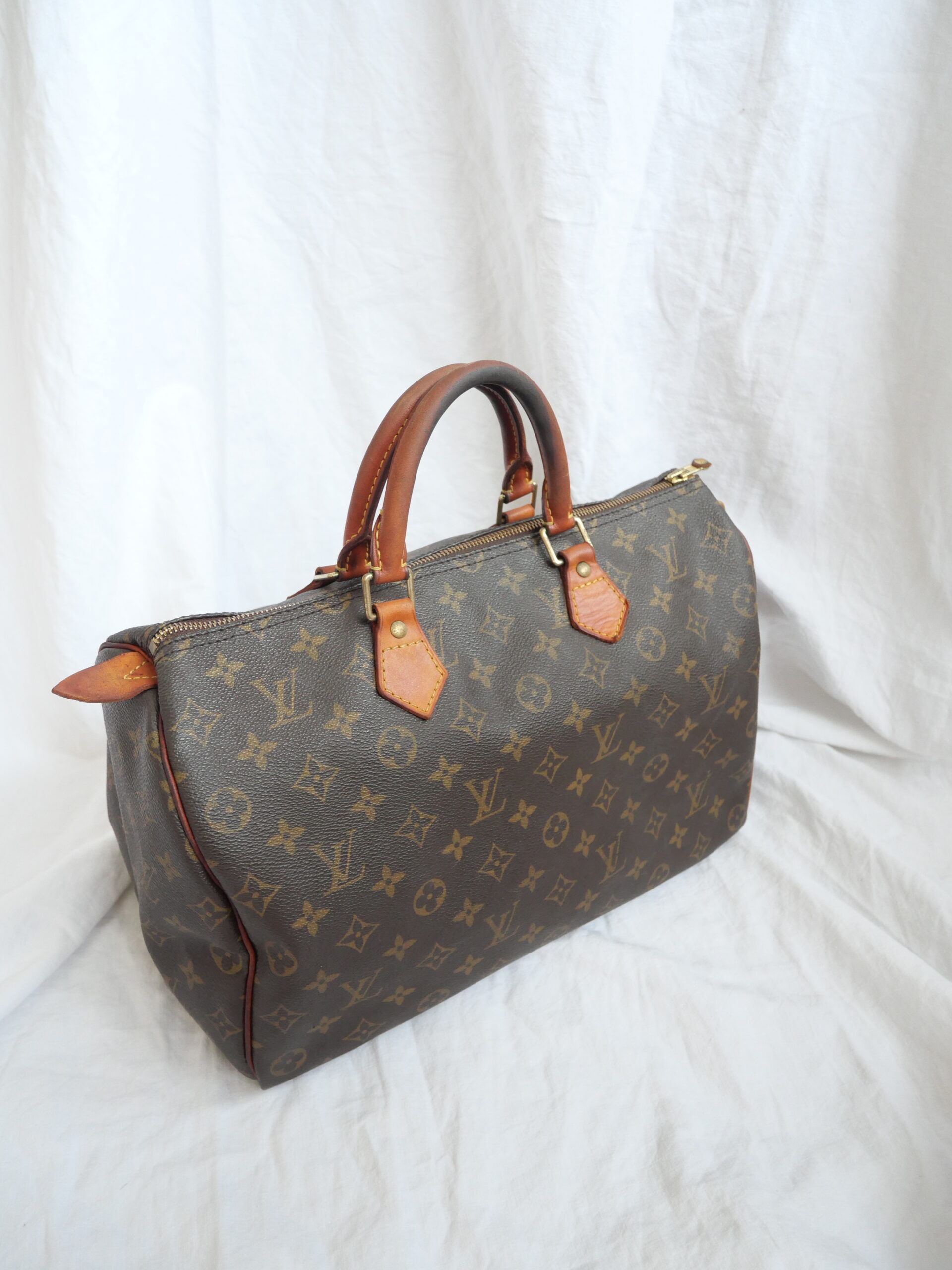 Louis Vuitton, Vintage Speedy 30 Monogramm Canvas Tasche - Luxustaschen.eu