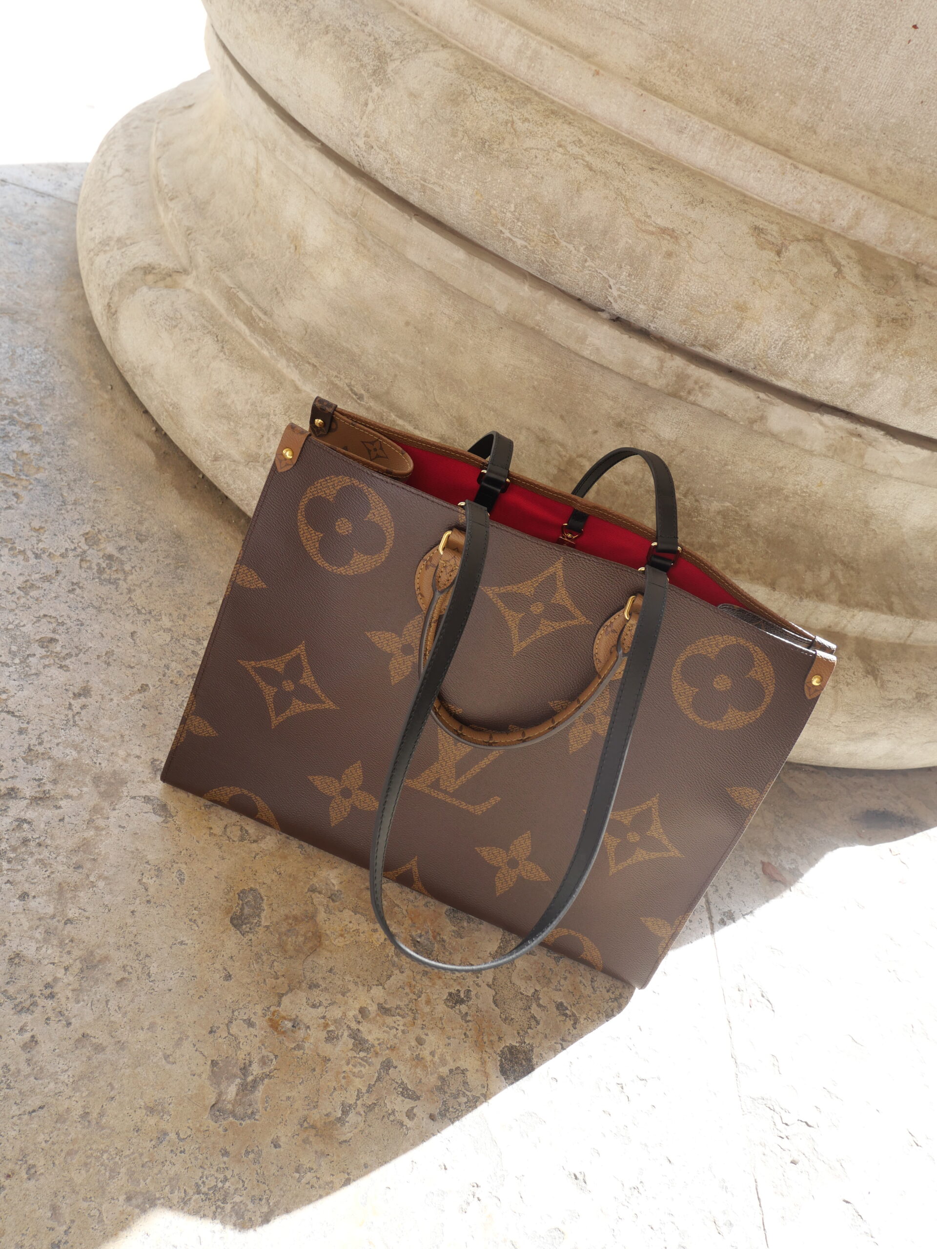 Louis Vuitton, Onthego GM Monogramm Canvas Neu, Fullset Second Hand kaufen - Luxustaschen.eu