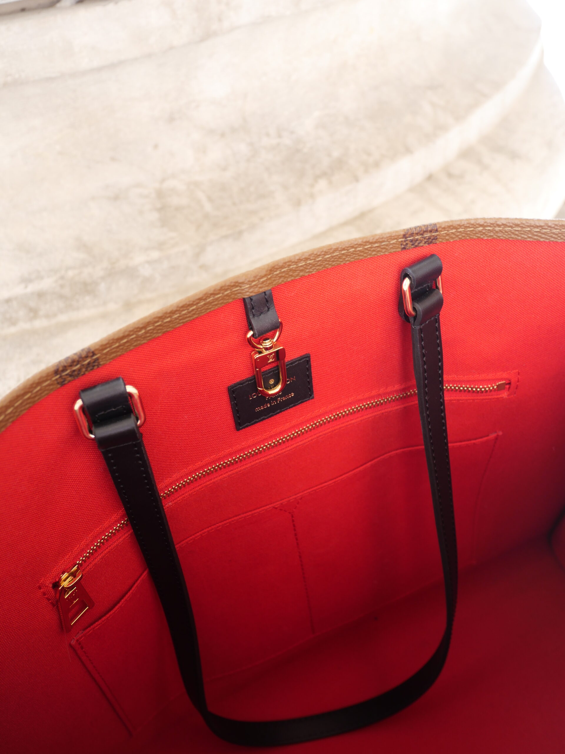 Louis Vuitton, Onthego GM Monogramm Canvas Neu, Fullset Second Hand kaufen - Luxustaschen.eu